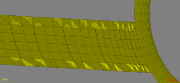 Hexahedra Attached to Boundary Layer Mesh