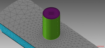 Tube Filled with Hexahedra